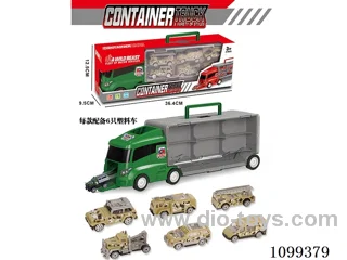 sliding ABS car 6PCS