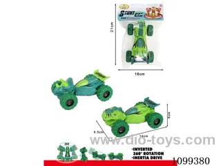 Inertia twist stunt car