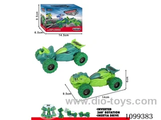 Inertia twist stunt car