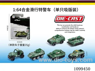 1:64 sliding alloy car