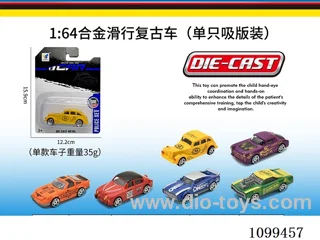 1:64 sliding alloy car