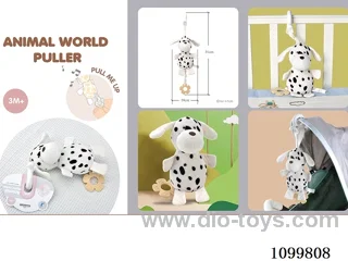 pull toys with BB whistle paper/pull for music