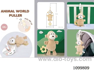 pull toys with BB whistle paper/pull for music