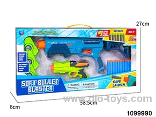 Softball gun + target in window box