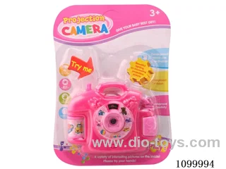 Projection camera with light