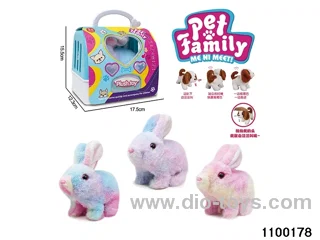 Electric Plush Toys in paper card