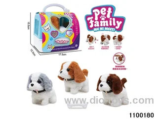 Electric Plush Toys in paper card