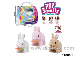 Electric Plush Toys in paper card