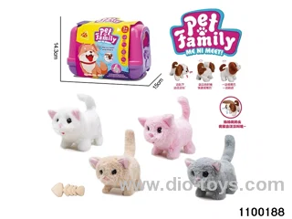 Electric Plush Toys in paper card