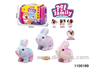 Electric Plush Toys in paper card