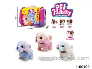Electric Plush Toys in paper card