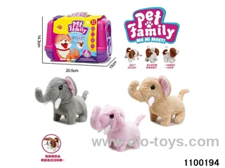 Electric Plush Toys in paper card