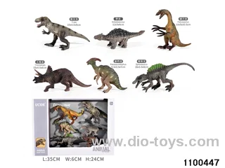 6pcs Animal Set in window box