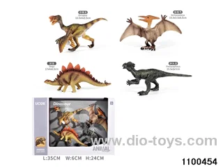 4pcs Animal Set in window box