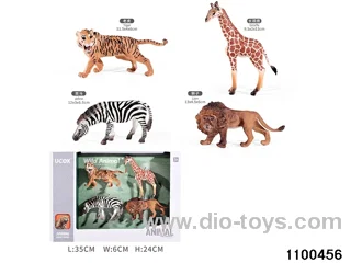 4pcs Animal Set in window box