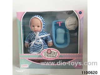 10 inch musical boy in window box