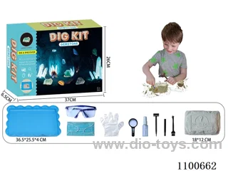 Archaeological gem toy
