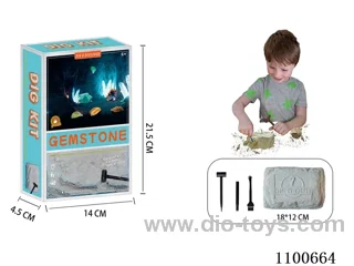Archaeological gem toy