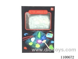 Archaeological gem toy