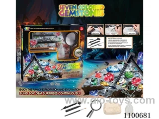 Archaeological gem toy