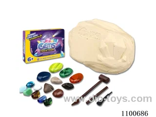 Archaeological gem toy