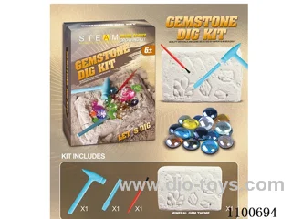 Archaeological gem toy