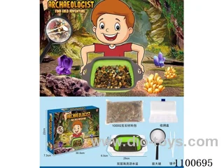 Archaeological gem toy