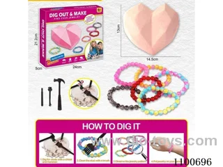 Archaeological gem toy