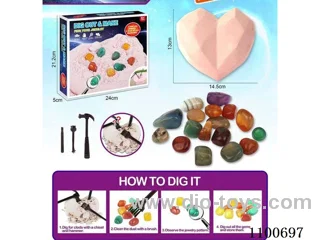 Archaeological gem toy
