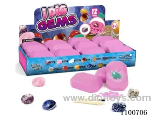 Archaeological gem toy
