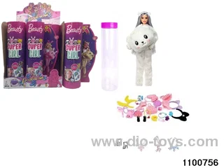 11.5 inch 12 jointed doll set in display box