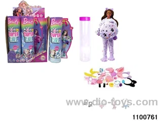 11.5 inch 12 jointed doll set in display box