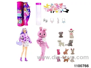 11.5 inch 12 jointed doll set in box