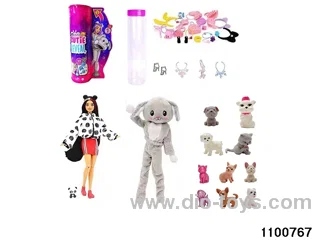 11.5 inch 12 jointed doll set in box