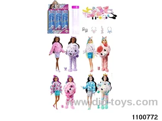 11.5 inch 12 jointed doll set in box