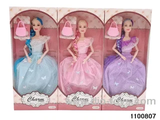 11.5 inch 9 jointed doll set in window box
