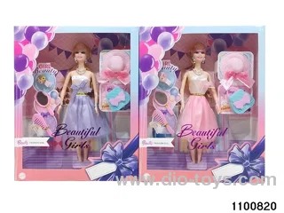 11.5 inch doll set in window box