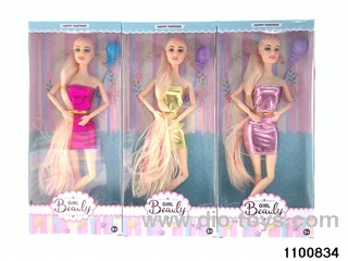 11.5 inch 11 jointed doll set in window box