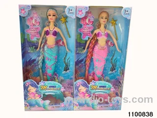 14-inch Musical Mermaid in window box