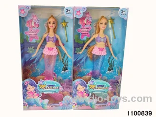 14-inch Musical Mermaid in window box