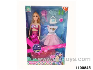 11.5 inch doll set in window box