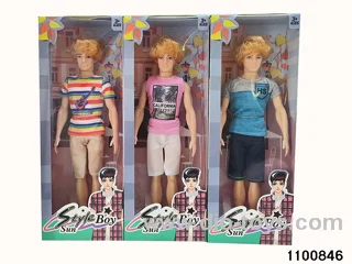 11.5 inch doll set in window box