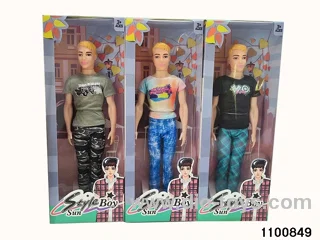 11.5 inch doll set in window box