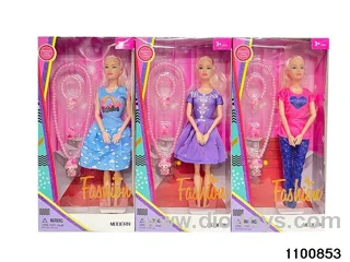 11.5 inch 9 jointed mermaid barbie in window box