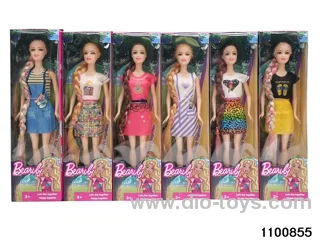 11.5 inch doll set in window box