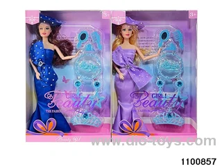 11.5 inch 9 jointed mermaid barbie in window box