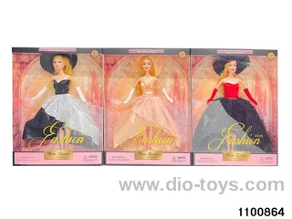 11.5 inch doll set in window box