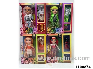 10 inch 12 jointed mermaid barbie in window box