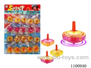 Hand twist clear light gyro