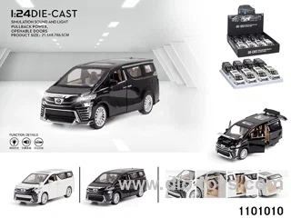 1:24 pull back car in display box